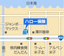 米子支店地図